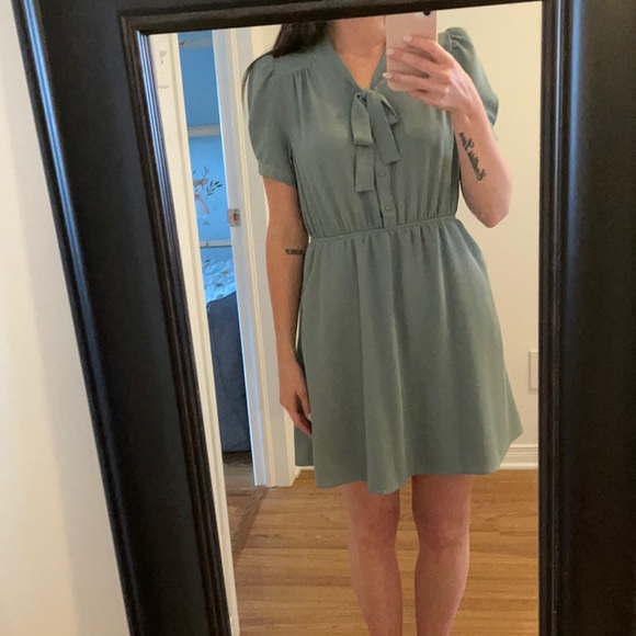 Vintage sage dress - Picture 1 of 3